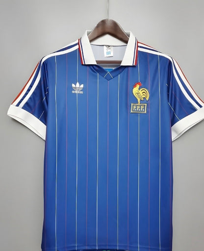 Maillot vintage Equipe de France 1982 Platini