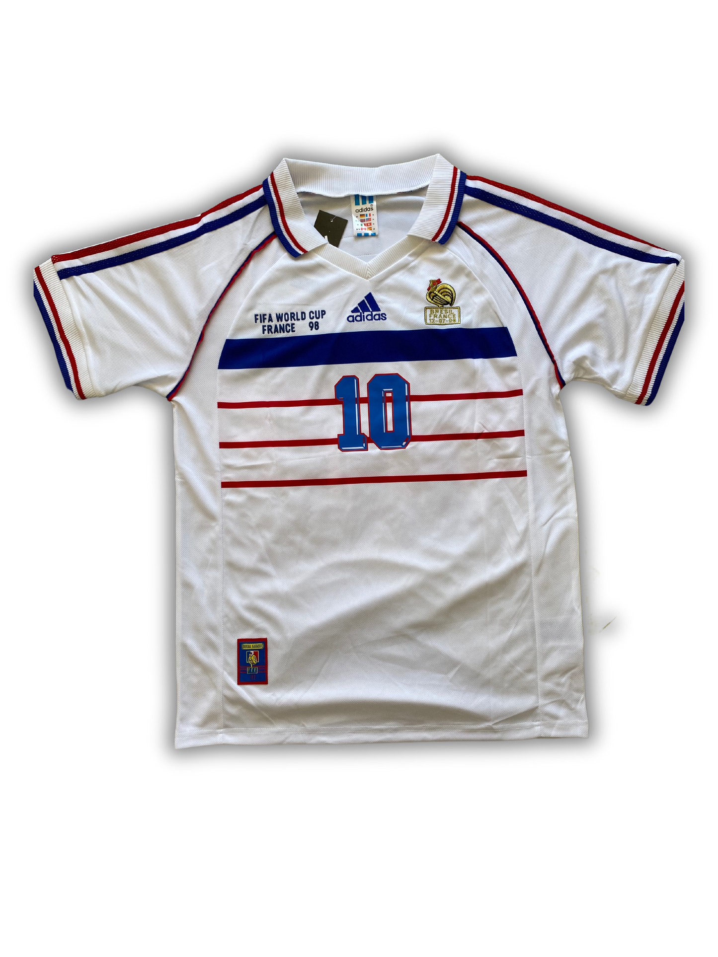 Maillot vintage Équipe de France 1998 Zidane