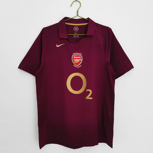 Maillot vintage Arsenal 2005/2006