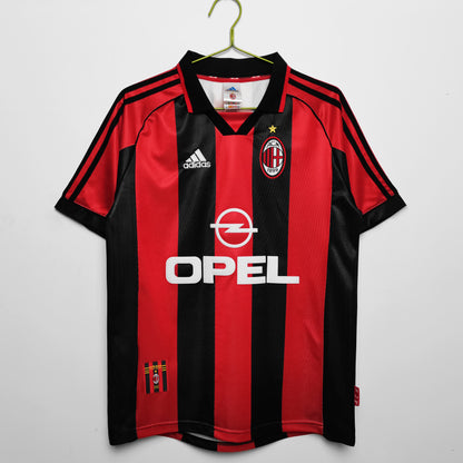 Maillot vintage Milan AC 1998/1999