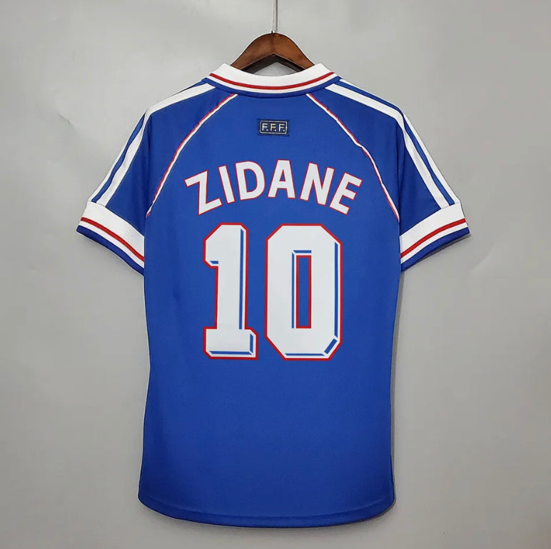 Maillot vintage Équipe de France 1998 Zidane